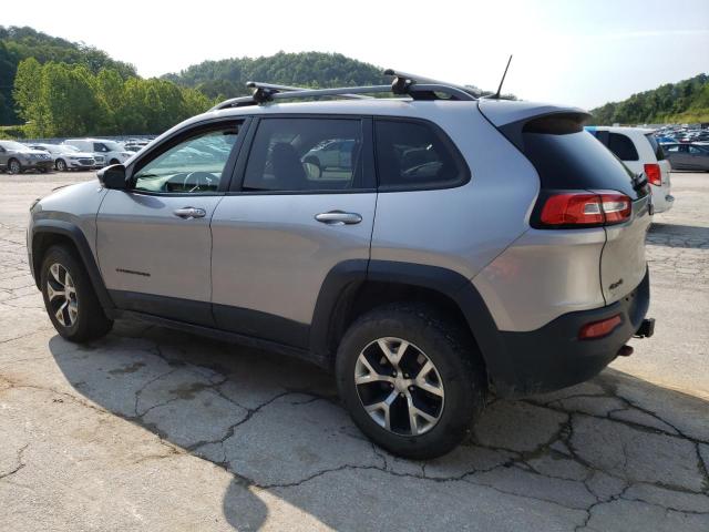 1C4PJMBX3JD505537 - 2018 JEEP CHEROKEE TRAILHAWK SILVER photo 2