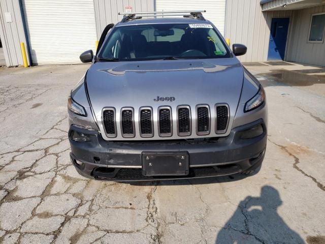1C4PJMBX3JD505537 - 2018 JEEP CHEROKEE TRAILHAWK SILVER photo 5