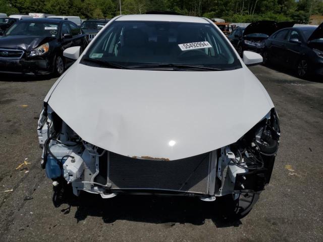 2T1BURHEXKC228582 - 2019 TOYOTA COROLLA L WHITE photo 5