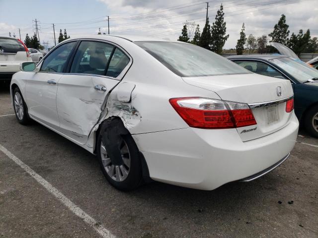 1HGCR2F83DA169698 - 2013 HONDA ACCORD EXL WHITE photo 2