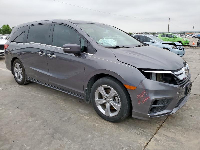 5FNRL6H74KB069409 - 2019 HONDA ODYSSEY EXL Серый фото 4