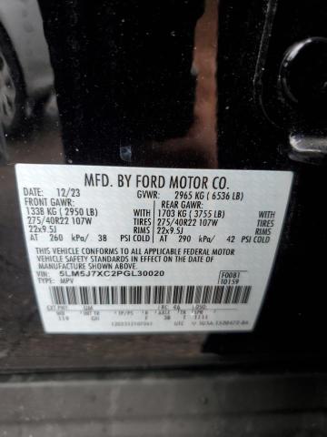 5LM5J7XC2PGL30020 - 2023 LINCOLN AVIATOR RESERVE 黑色 照片 13