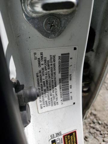 2HGFA1F98BH536066 - 2011 HONDA CIVIC EXL 白色 照片 12