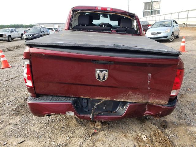 3C6RR6KT0KG602782 - 2019 RAM 1500 CLASS TRADESMAN MAROON photo 6