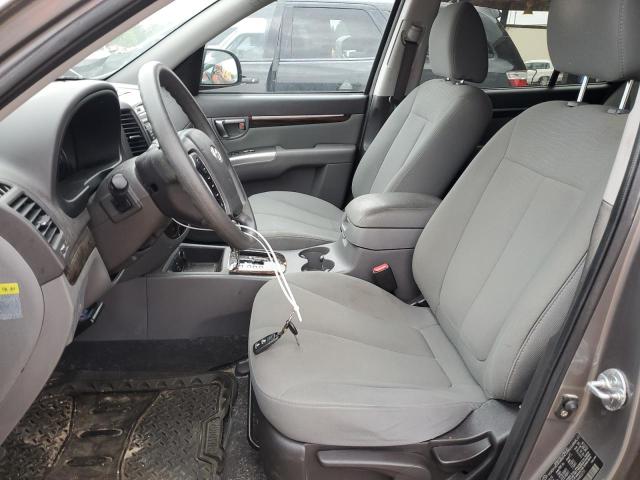 5NMSG3AB9AH403711 - 2010 HYUNDAI SANTA FE GLS GRAY photo 7