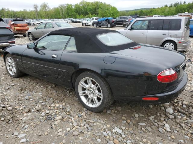 SAJDA42C01NA12493 - 2001 JAGUAR XK8 BLACK photo 2