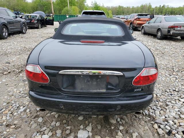 SAJDA42C01NA12493 - 2001 JAGUAR XK8 BLACK photo 6