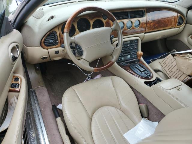 SAJDA42C01NA12493 - 2001 JAGUAR XK8 BLACK photo 8