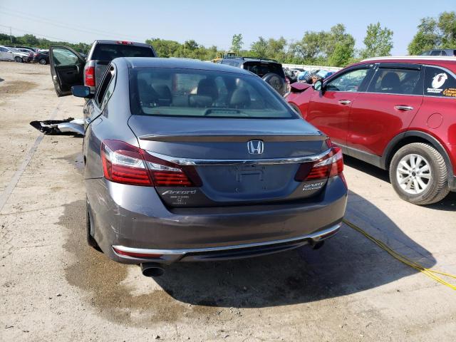 1HGCR2F11HA061136 - 2017 HONDA ACCORD SPORT SPECIAL EDITION GRAY photo 6