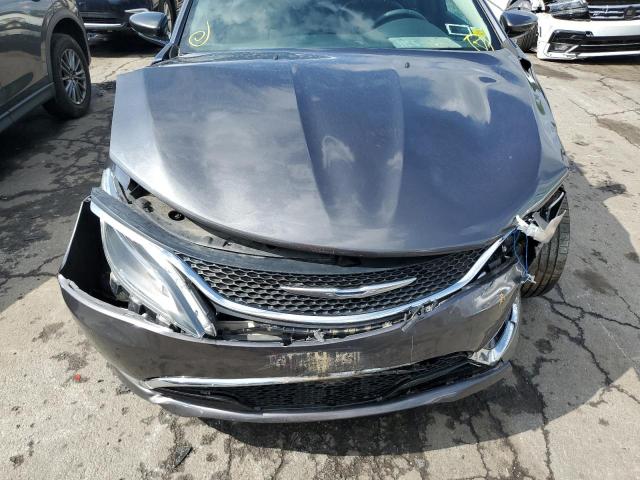 1C3CCCCB4FN501279 - 2015 CHRYSLER 200 C GRAY photo 11