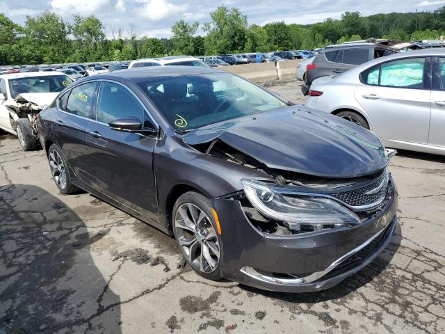 1C3CCCCB4FN501279 - 2015 CHRYSLER 200 C GRAY photo 4