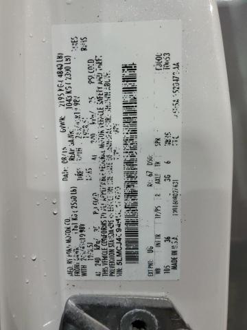 5LMCJ4C94HUL19670 - 2017 LINCOLN MKC BLACK LABEL Սպիտակ լուսանկար 12