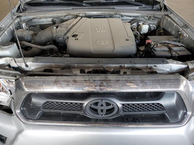 3TMJU4GN1DM150008 - 2013 TOYOTA TACOMA DOUBLE CAB PRERUNNER SILVER photo 11