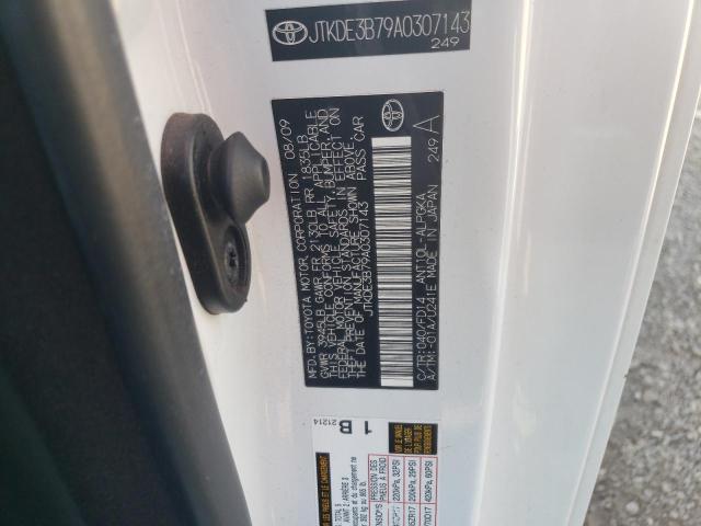 JTKDE3B79A0307143 - 2010 TOYOTA SCION TC 白色 照片 12