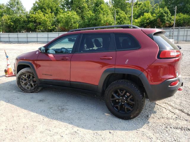 1C4PJMBS4FW681254 - 2015 JEEP CHEROKEE TRAILHAWK MAROON photo 2