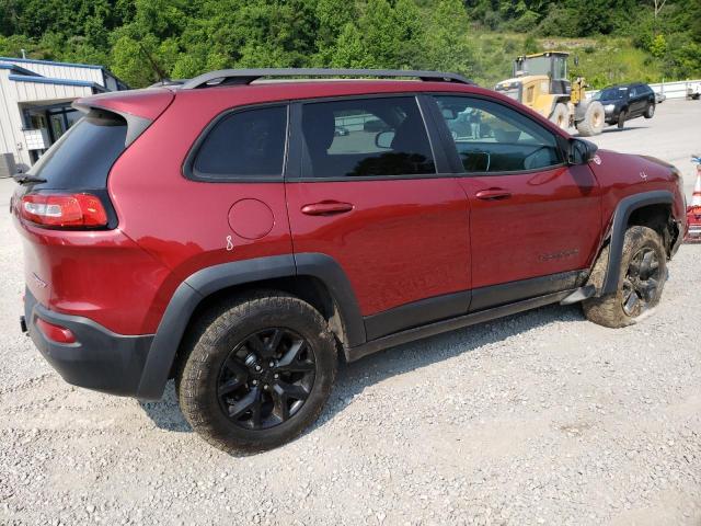 1C4PJMBS4FW681254 - 2015 JEEP CHEROKEE TRAILHAWK 栗色 照片 3