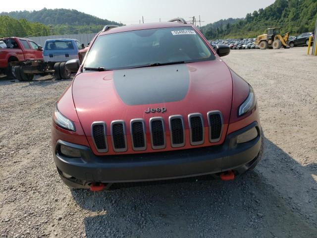1C4PJMBS4FW681254 - 2015 JEEP CHEROKEE TRAILHAWK 栗色 照片 5