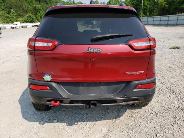 1C4PJMBS4FW681254 - 2015 JEEP CHEROKEE TRAILHAWK MAROON photo 6