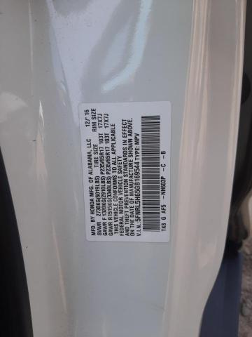 5FNRL5H65GB169544 - 2016 HONDA ODYSSEY EXL WHITE photo 13