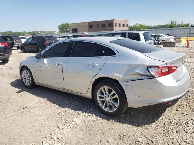 1G1ZE5ST4HF182932 - 2017 CHEVROLET MALIBU LT SILVER photo 2