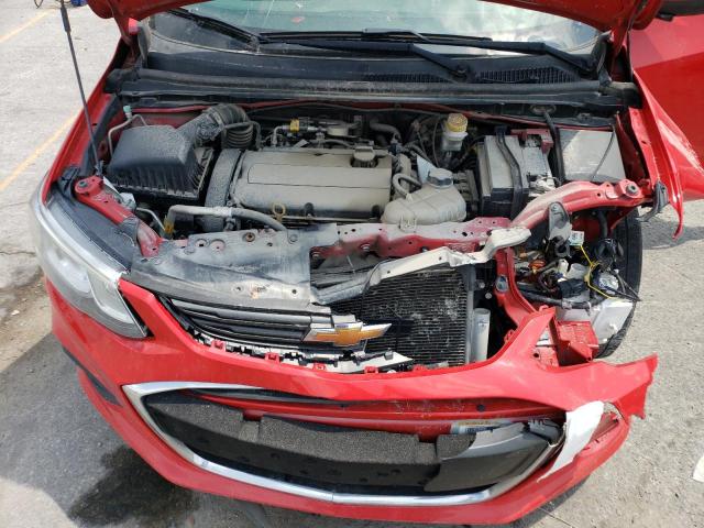 1G1JB5SH0H4124149 - 2017 CHEVROLET SONIC LS RED photo 11