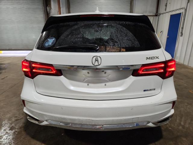 5J8YD7H56LL000153 - 2020 ACURA MDX SPORT HYBRID TECHNOLOGY WHITE photo 6