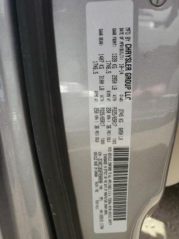 2C4RC1BG6FR588998 - 2015 CHRYSLER TOWN & COU TOURING 银色 照片 13