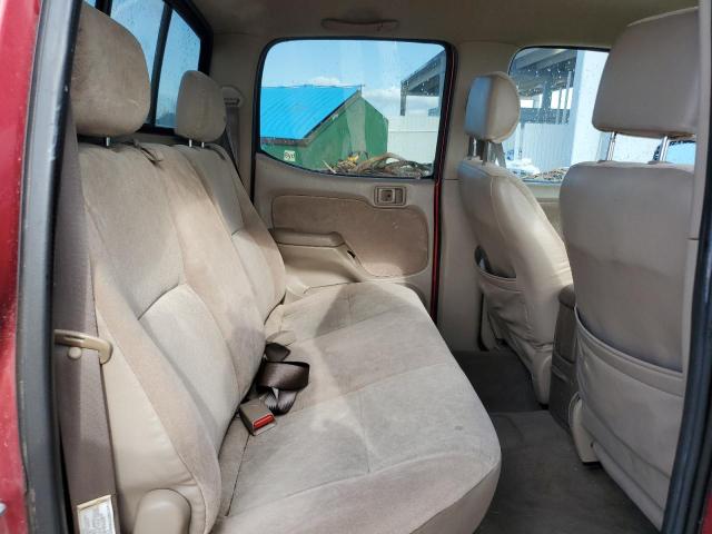 5TEGM92N71Z866800 - 2001 TOYOTA TACOMA DOUBLE CAB PRERUNNER RED photo 10