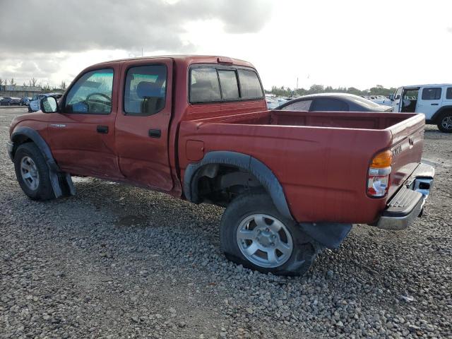 5TEGM92N71Z866800 - 2001 TOYOTA TACOMA DOUBLE CAB PRERUNNER RED photo 2