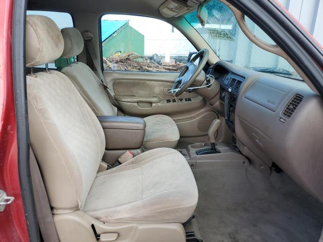 5TEGM92N71Z866800 - 2001 TOYOTA TACOMA DOUBLE CAB PRERUNNER RED photo 7