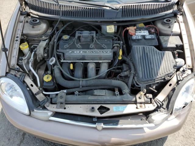 1P3ES46C5YD695637 - 2000 PLYMOUTH NEON BASE 棕色 照片 11