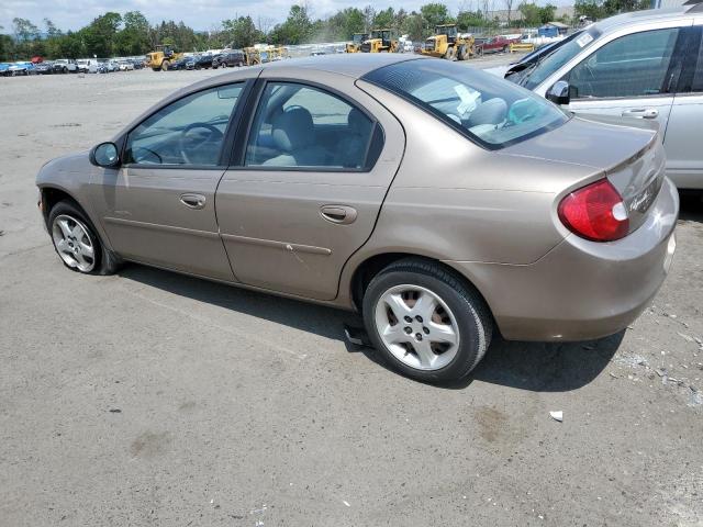 1P3ES46C5YD695637 - 2000 PLYMOUTH NEON BASE 棕色 照片 2