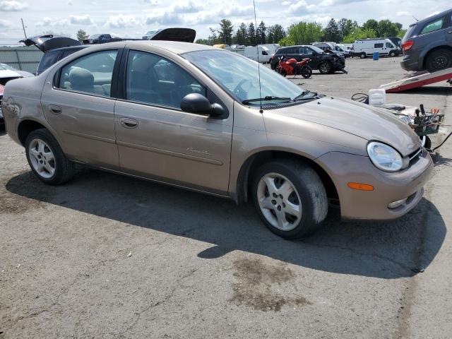 1P3ES46C5YD695637 - 2000 PLYMOUTH NEON BASE 棕色 照片 4