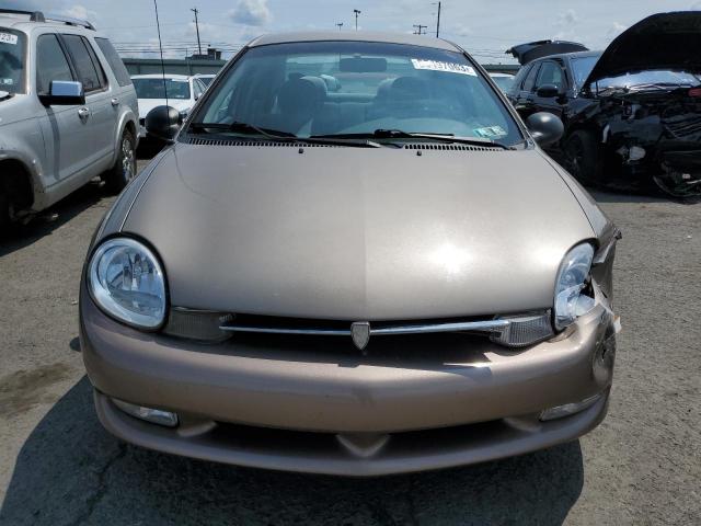 1P3ES46C5YD695637 - 2000 PLYMOUTH NEON BASE 棕色 照片 5
