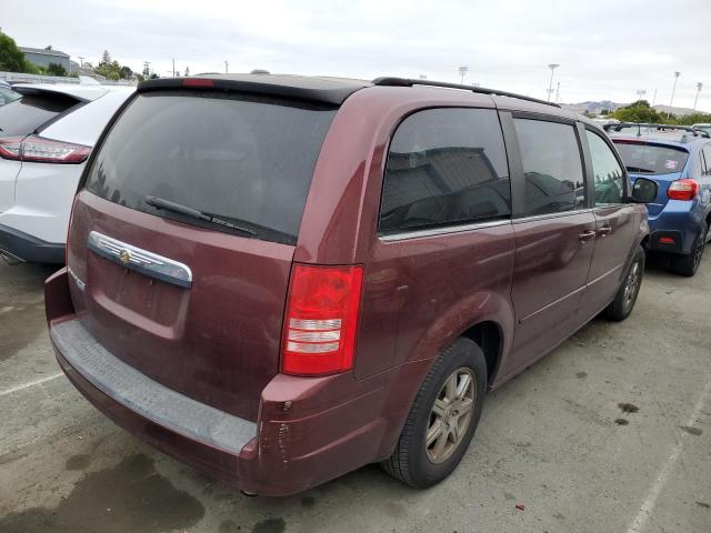 2A8HR54P28R721511 - 2008 CHRYSLER TOWN & COU TOURING 勃艮第红 照片 3