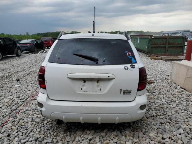 5Y2SL63835Z476881 - 2005 PONTIAC VIBE WHITE photo 6