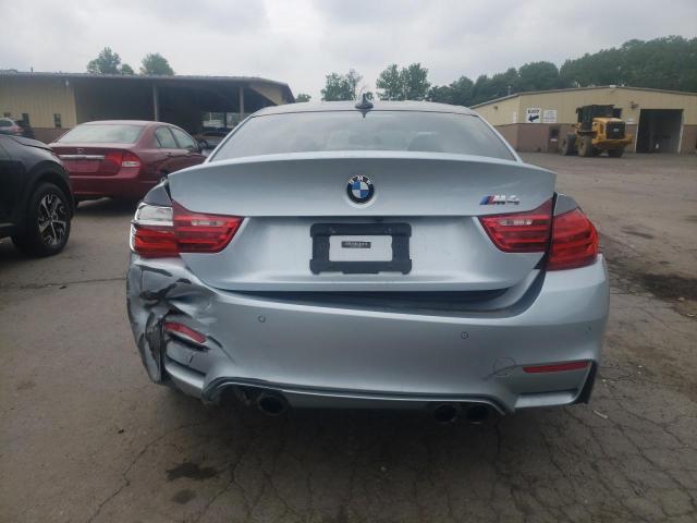 WBS3R9C57FK329511 - 2015 BMW M4 SILVER photo 6