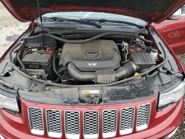 1C4RJFJGXEC404688 - 2014 JEEP GRAND CHER SUMMIT მუქწითელი ფოტო 12