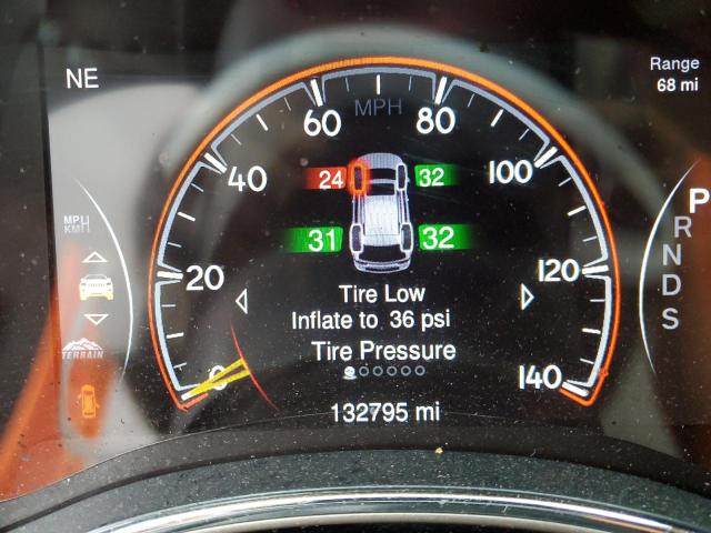 1C4RJFJGXEC404688 - 2014 JEEP GRAND CHER SUMMIT მუქწითელი ფოტო 9