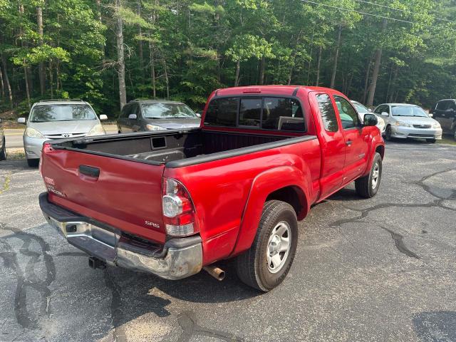 5TFUX4EN1BX004691 - 2011 TOYOTA TACOMA ACCESS CAB ბურგუნდია ფოტო 4