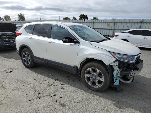 2HKRW2H50JH636665 - 2018 HONDA CR-V EX WHITE photo 4