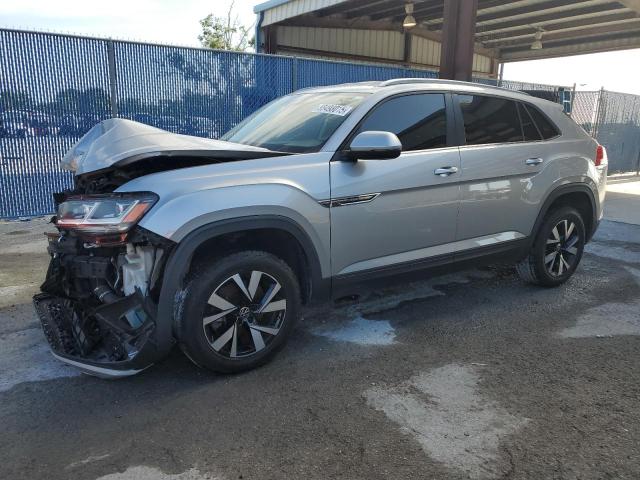 1V23C2CA6LC226467 - 2020 VOLKSWAGEN ATLAS CROS SE SILVER photo 1