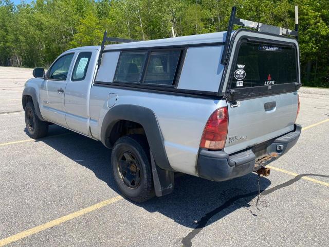 5TEUX42N07Z348193 - 2007 TOYOTA TACOMA ACCESS CAB SILVER photo 3