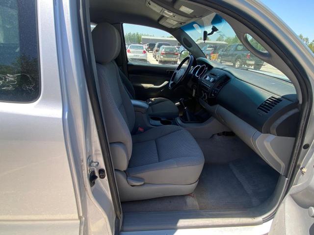 5TEUX42N07Z348193 - 2007 TOYOTA TACOMA ACCESS CAB ვერცხლისფერი ფოტო 5