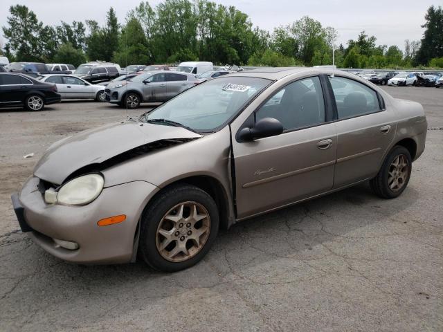 1P3AS46C31D145549 - 2001 PLYMOUTH NEON BASE 棕色 照片 1