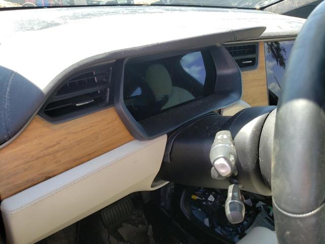 5YJXCAE21LF260967 - 2020 TESLA MODEL X BLUE photo 8