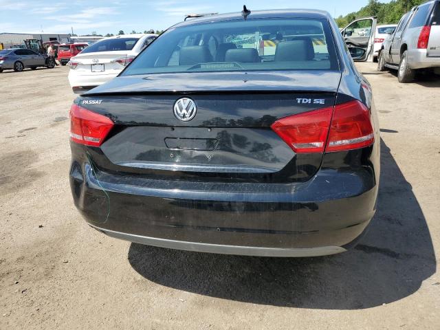 1VWBN7A31CC091792 - 2012 VOLKSWAGEN PASSAT SE 黑色 照片 6