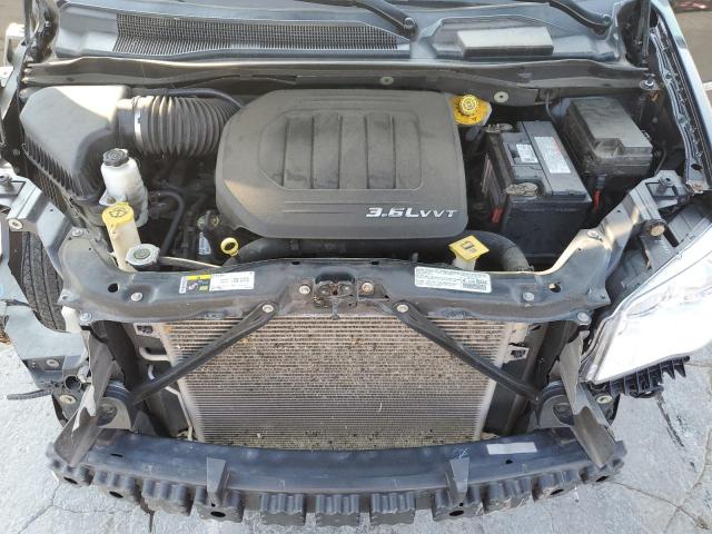 2C4RC1CG4ER142989 - 2014 CHRYSLER TOWN & COU TOURING L BLACK photo 12