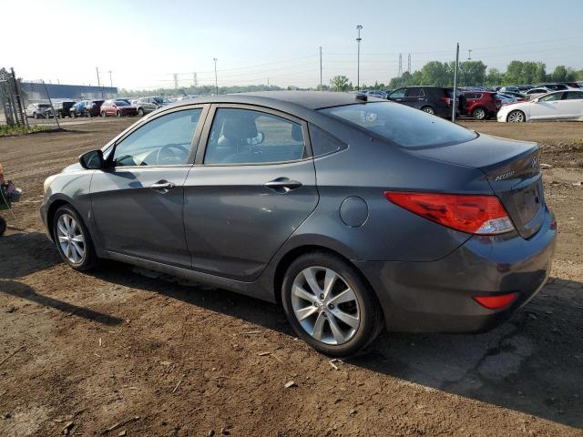 KMHCU4AE2CU076492 - 2012 HYUNDAI ACCENT GLS GRAY photo 2