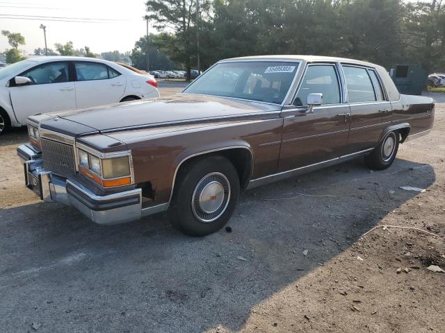 1G6DW69Y5G9718812 - 1986 CADILLAC FLEETWOOD BROUGHAM BROWN photo 1